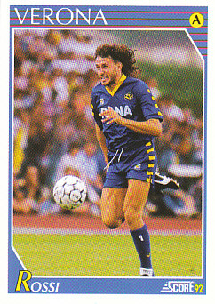 Ezio Rossi Verona Score 92 Seria A #259
